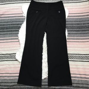 Selé Wide Leg Trousers Slacks Pants Black 5 6